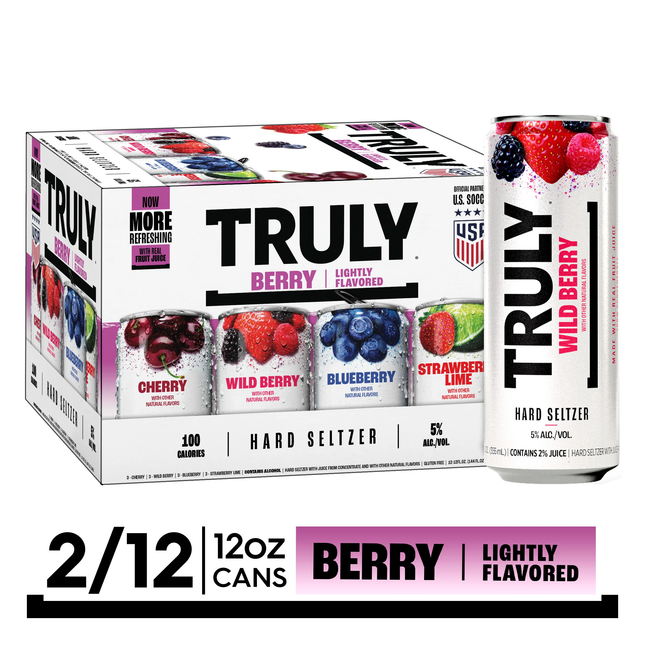 TRULY BERRY VARIETY 12PK 12OZ SLIM CAN