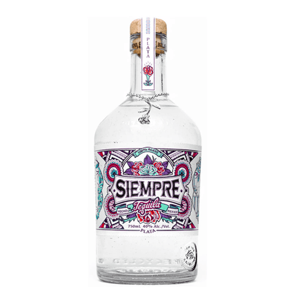 SIEMPRE TEQUILA PLATA 80 Proof 750 ml - Wine barrel Plus