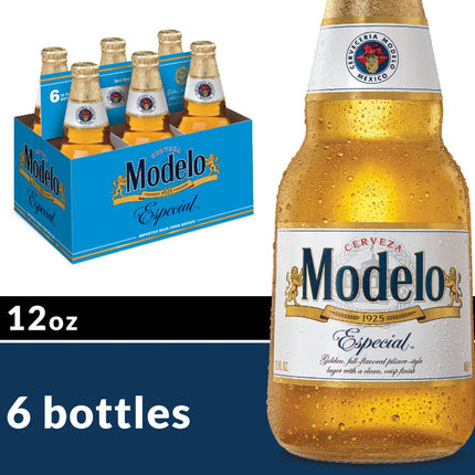 MODELO ESPECIAL 6PK 12OZ BOTTLE - Wine barrel Plus
