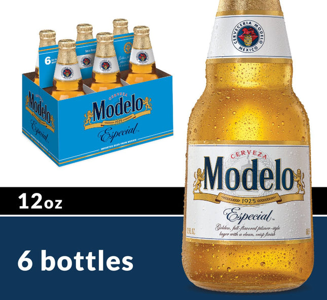 MODELO ESPECIAL 6PK 12OZ BOTTLE - Wine barrel Plus