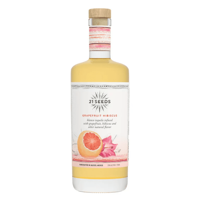 21 SEEDS GRAPEFRUIT HIBISCUS 70 Proof 750 ml - Wine barrel Plus