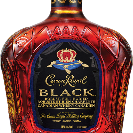 CROWN ROYAL BLACK 90 Proof 750 ml - Wine barrel Plus