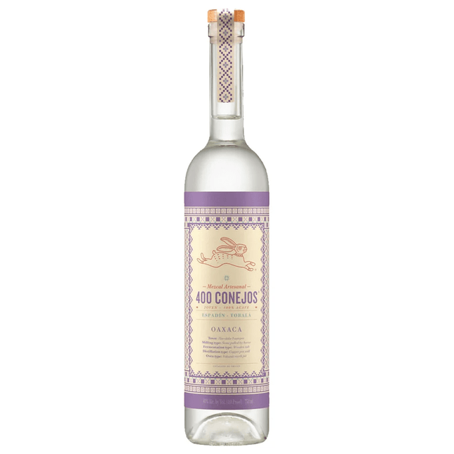 400 CONEJOS TOBALA 750 ml 80 Proof - Wine barrel Plus