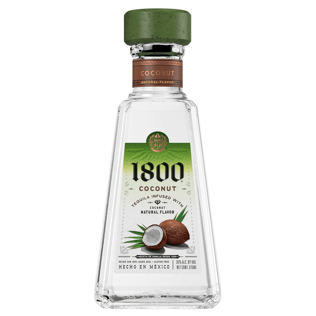 1800 COCONUT SILVER 70 Proof 375 ml - Wine barrel Plus