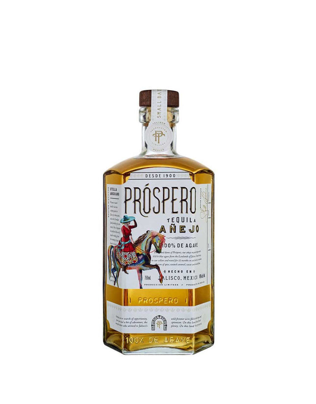 PROSPERO ANEJO TEQUILA 80 Proof 750 ml - Wine barrel Plus