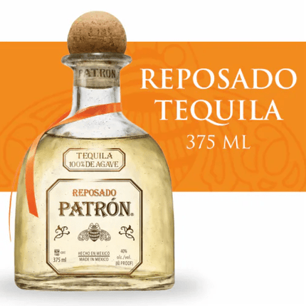 PATRON REPOSADO 80 Proof 375 ml - Wine barrel Plus
