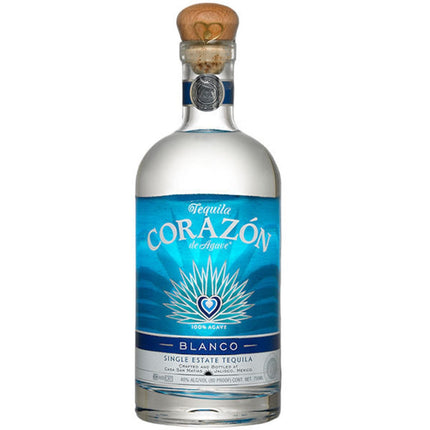 CORAZON DE AGAVE BLANCO 80 Proof 750 ml - Wine barrel Plus