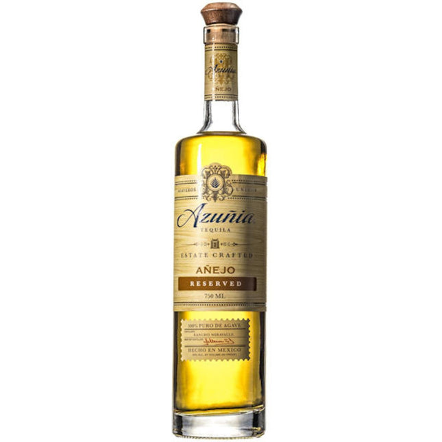 AZUNIA TEQUILA ANEJO RESERVED 750ML - Wine barrel Plus