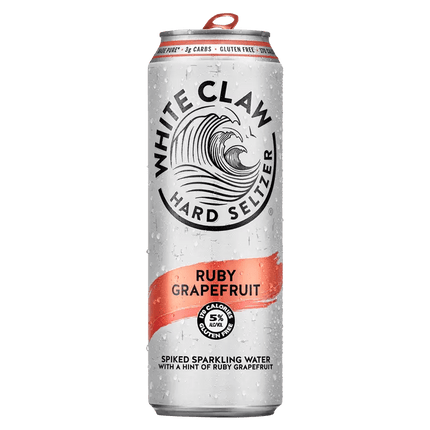 WHITE CLAW GRAPEFRUIT 1PK 19.2OZ GLUTEN FREE - Wine barrel Plus