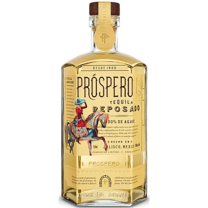 PROSPERO REPOSADO TEQUILA 80 Proof 750 ml - Wine barrel Plus