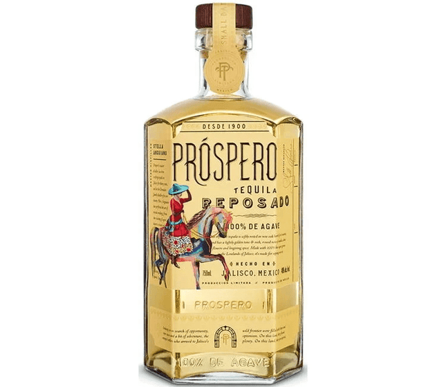 PROSPERO REPOSADO TEQUILA 80 Proof 750 ml - Wine barrel Plus