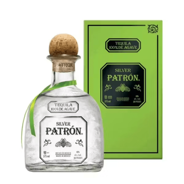 PATRON SILVER 80 Proof 375 ml - Wine barrel Plus