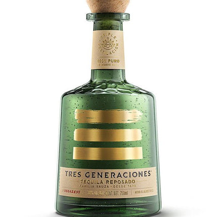 SAUZA TRES GENERACIONES REPO 80 Proof 750 ml - Wine barrel Plus