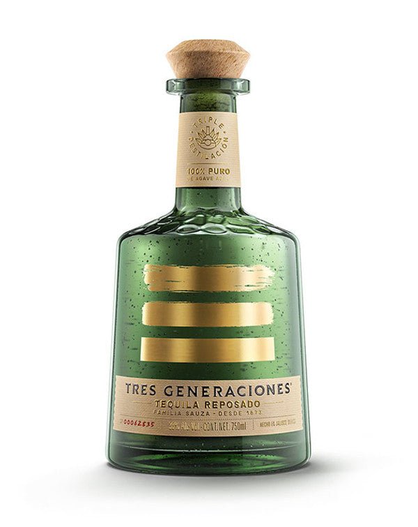 SAUZA TRES GENERACIONES REPO 80 Proof 750 ml - Wine barrel Plus