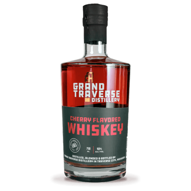 GRAND TRAVERSE CHERRY WHISKEY 80 Proof 750 ml - Wine barrel Plus
