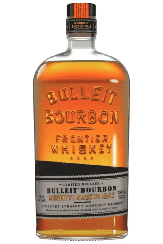 BULLEIT BOURBON MESQUITE SMOKED MALT 750ML 93 PROOF - Wine barrel Plus
