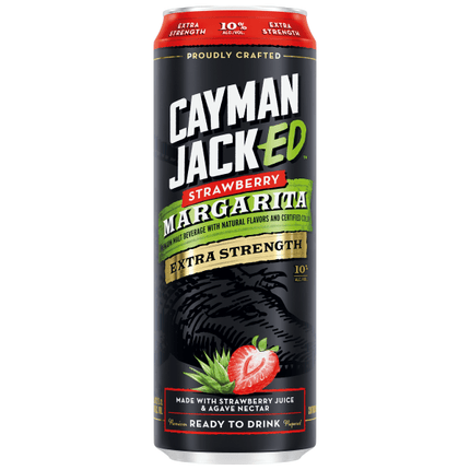 CAYMAN JACKED STRAWBERRY MARGARITA 1PK 3.2 FL OZ CAN - Wine barrel Plus