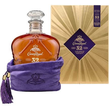 CROWN ROYAL EXTRA RARE 32YR EXTRA RARE 750ML 92 PROOF