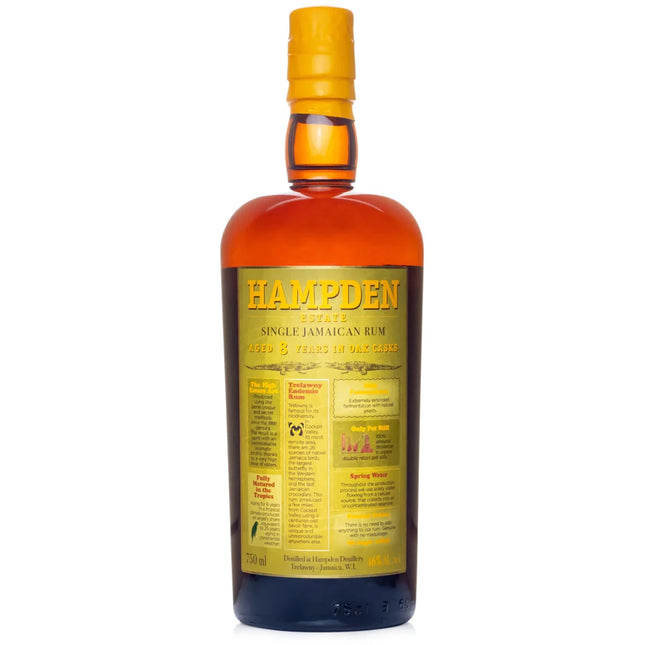 HAMPDEN ESTATE 8YR 750ML 92 PROOF - Wine barrel Plus