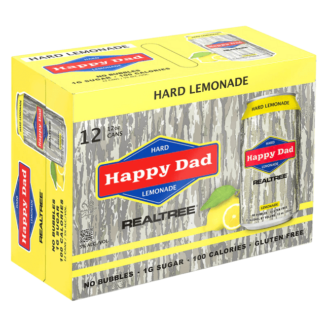 HAPPY DAD REALTREE LEMONADE 12PK12OZ CAN - Wine barrel Plus
