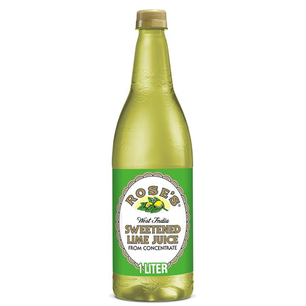 ROSES SWEETENED LIME JUICE 1LTR - Wine barrel Plus
