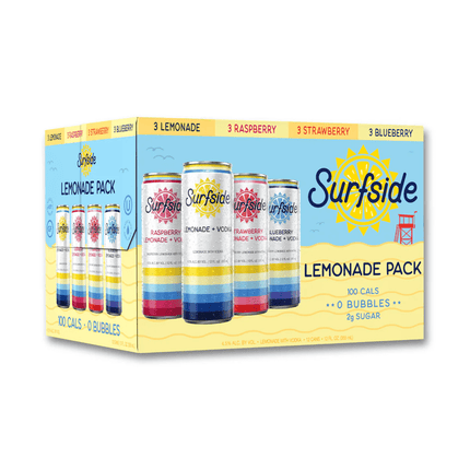 SURFSIDE LEMONADE VARIETY 12PK 12OZ CAN - Wine barrel Plus